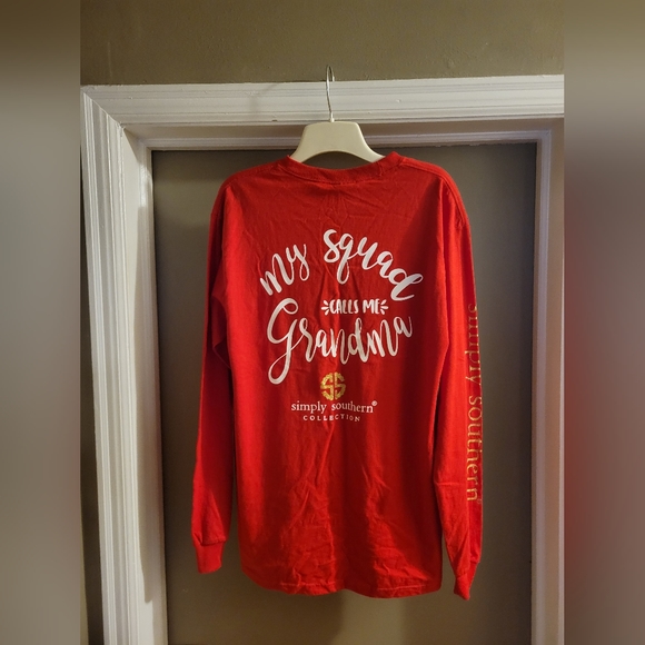 Simply Southern Tops - Ladies Simply Southern long sleeve shirt Sz M